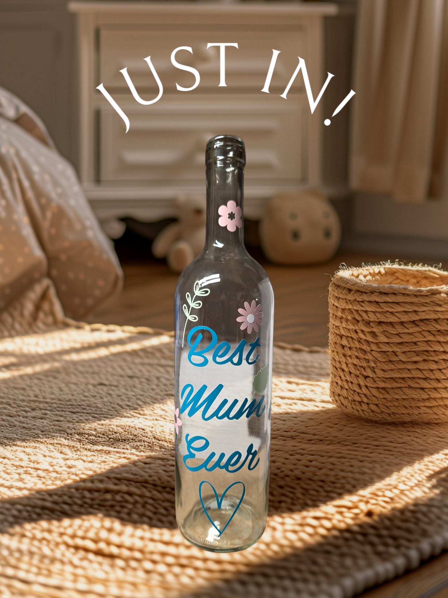 Light-up Glass Bottle